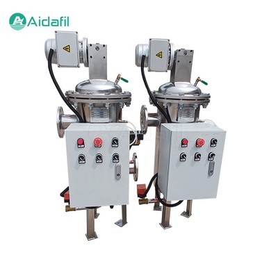 Continuous-Operation Automatic Self-Cleaning Filter