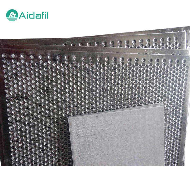 Efficient Perforated Plate Composite Sintered Wire Mesh