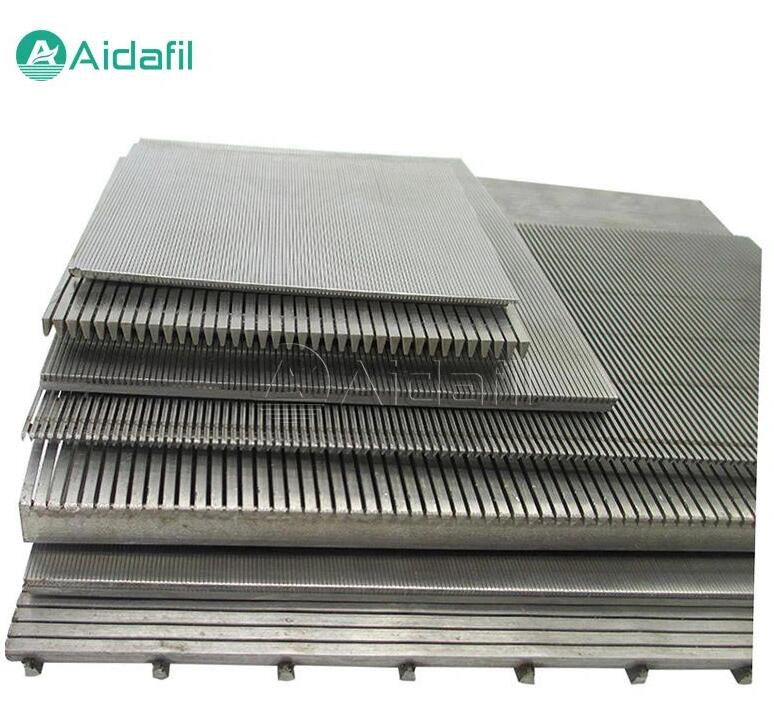 Wedge wire screen mesh
