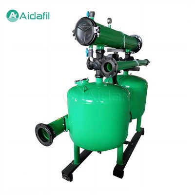 Small Filtration Resistance Quartz Sand Filter