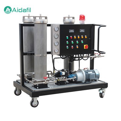 Stainless Steel Vacuum Oil Purifier For Filtering Phosphate Ester Fire-Resistant Oil