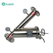 Y-Type Filter For Removing Solid Particles