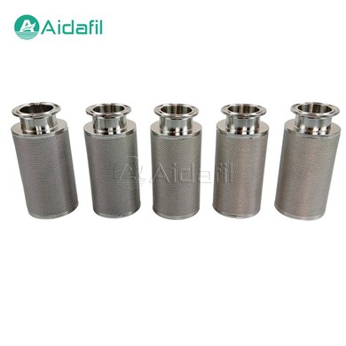 Sintered Metal Fiber Composite Filter Element