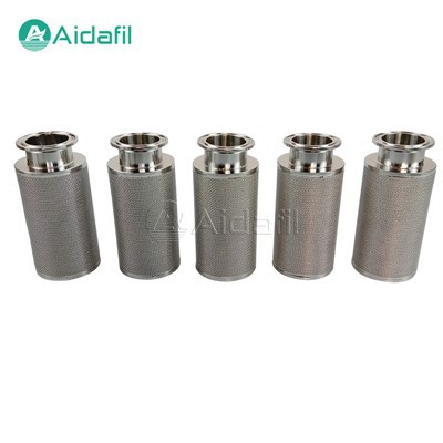 Sintered Metal Fiber Composite Filter Element